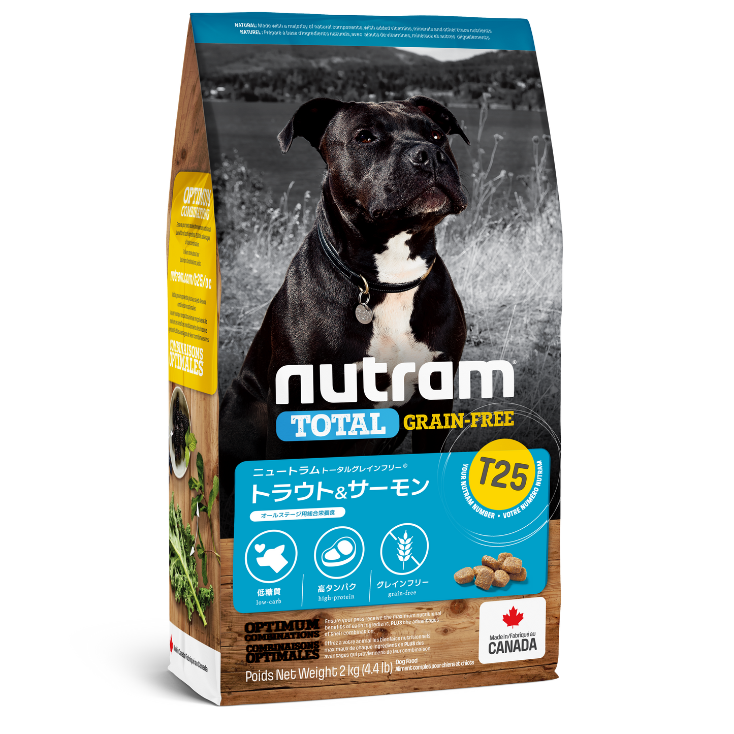 【定期購入】T25 NUTRAM TOTAL GRAIN-FREE®トラウト&サーモン ドッグフード